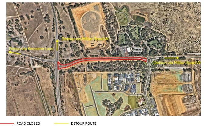 Sixty Eight Road Temporary Road Closure & Roadworks Notification